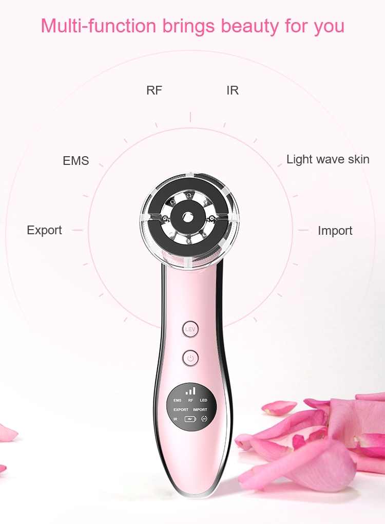 Face Instrument Anti Aging Tool Beauty Device Skin Rejuvenation Facial Lift Home Use Treatment Hot Cold Therapy Device
