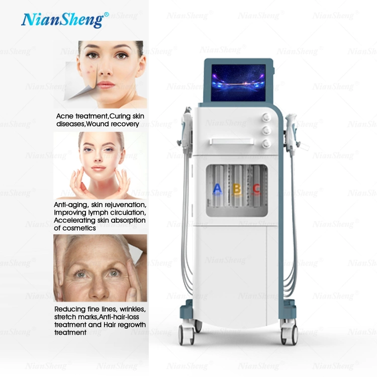 9 in 1 Hydrofacial Skin Care Face Lifting Hydra Water Facial Device