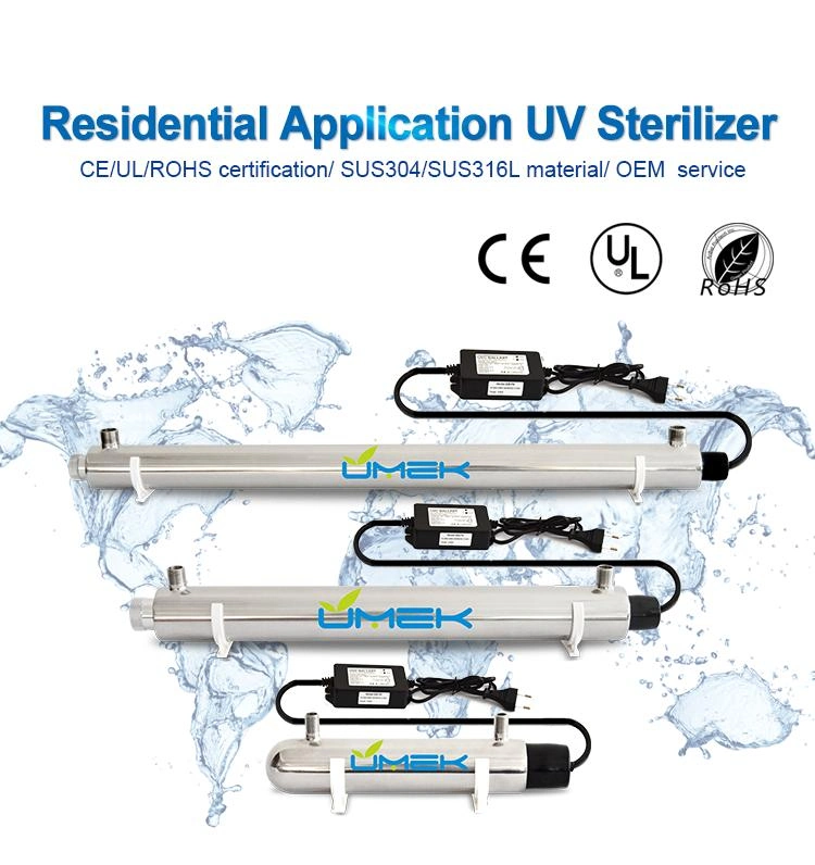 UV Lamp Water Sterilizer Ultraviolet Disinfection Device