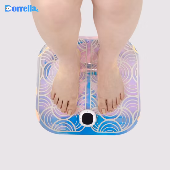 Hot Products Tens Massage Pad Feet Muscle Stimulator Massage Mat Electric Vibrating EMS Foot Massager