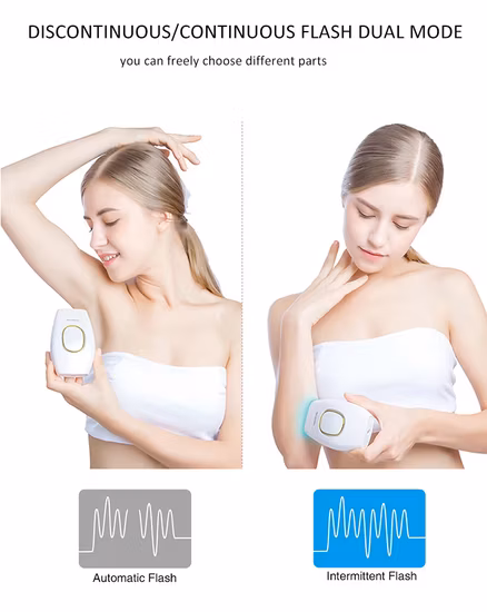 Устройство для удаления волос в домашних условиях, лазерное устройство для удаления волос IPL на лице и теле для женщин